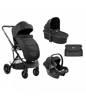 SILLA DE PASEO PARA BEBE - CARRITO CHERIE 3 EN 1 NEGRO - KKB31001010185